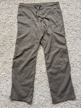 Prana Breathe Hemp Pants Sz S